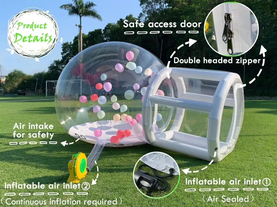 Outdoor Camping Rental - Tente bulle gonflable de haute qualité,