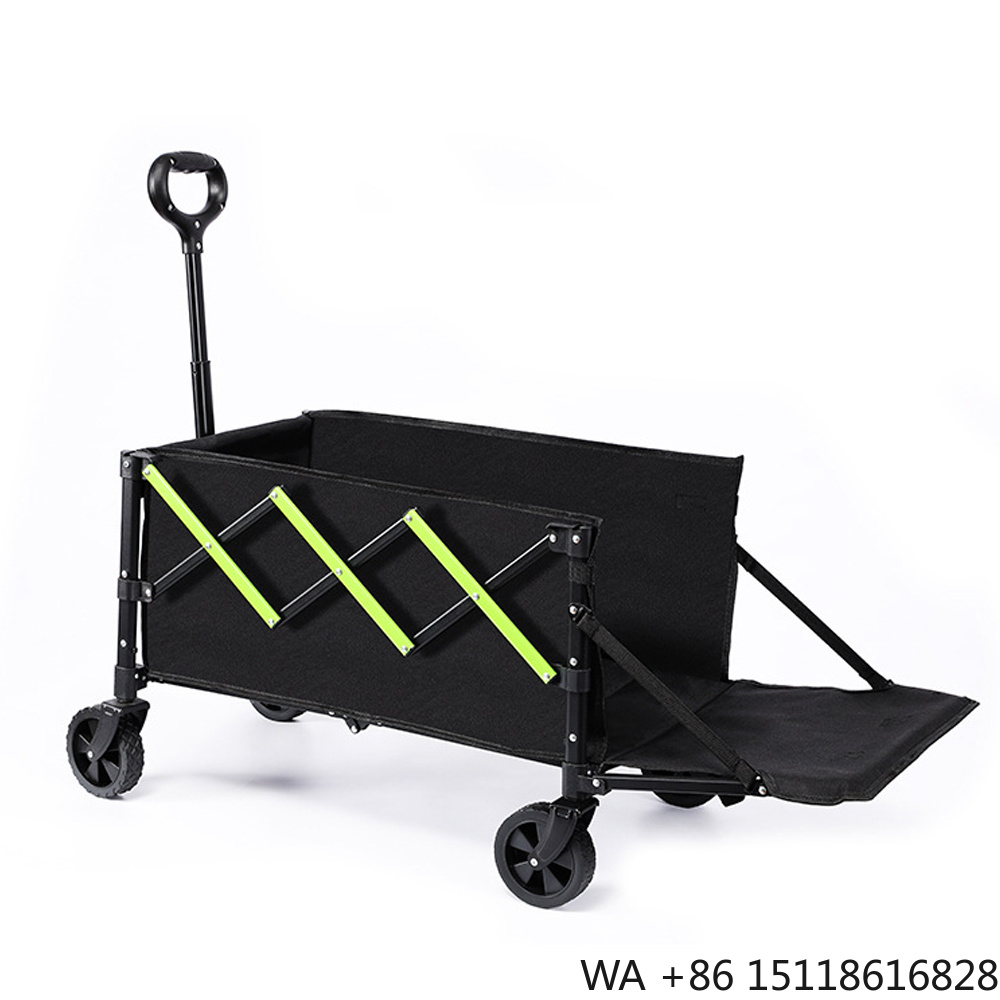Camp Table Folding - Chariot pliable E-RIKE, chariot utilitaire robuste,
