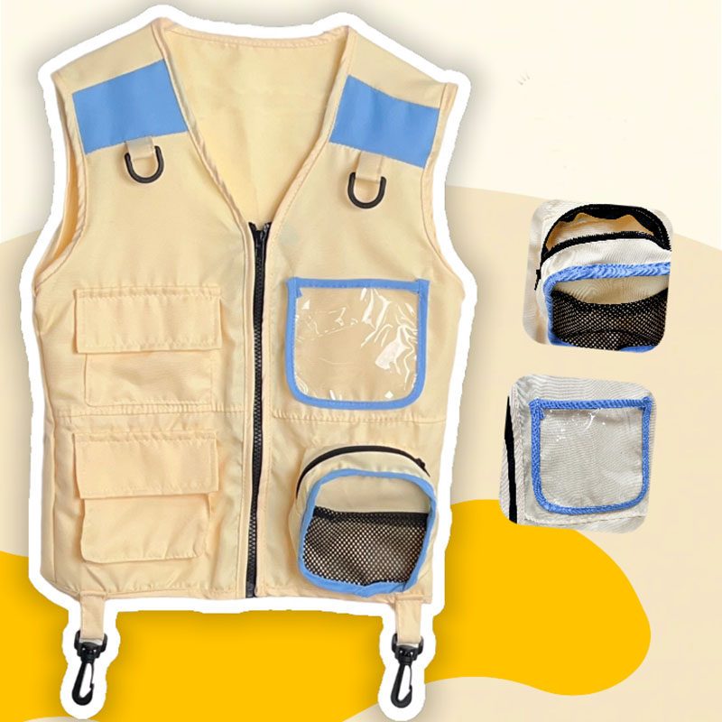 Outdoor Camping Activities For Kids - Gilet d'explorateur pour enfants, jeu de