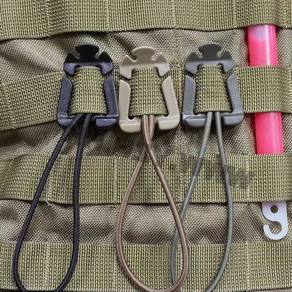 Outdoor Camping Essential Gear - 1/2/5 pièces Mousquetons à boucle pour