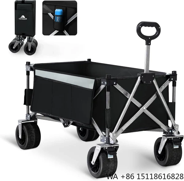 Camp Table Folding - Chariot de camping pliable, chariot utilitaire