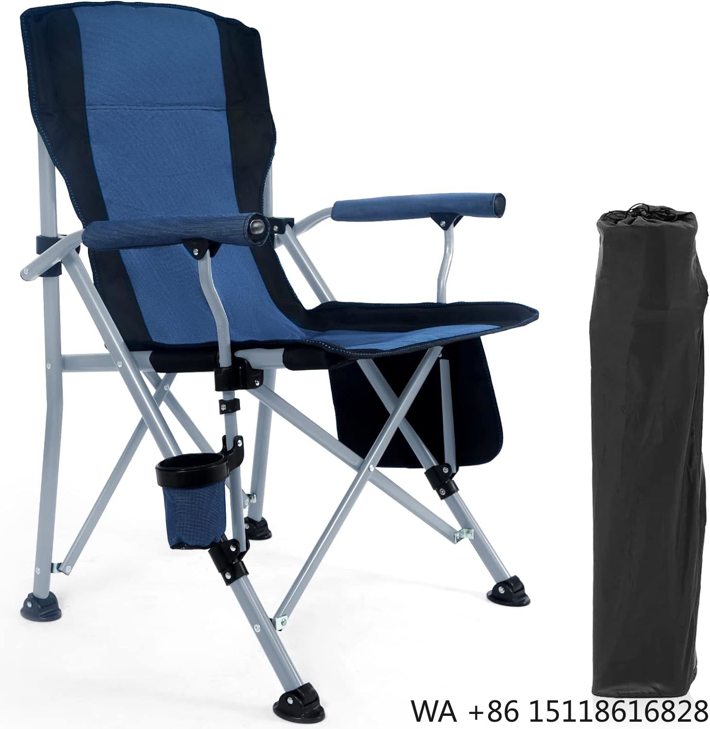 Outdoor Chair Camping - Fauteuil de camping pliable d'extérieur, grand