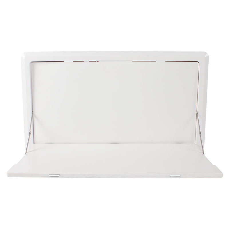 Camp Table Folding - Table extérieure pour camping-car blanche/noire 800*450*26mm