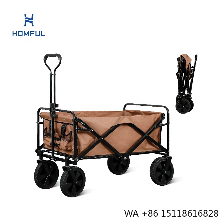 Camp Table Folding - Chariot de pêche pliable HOMFUL, chariot