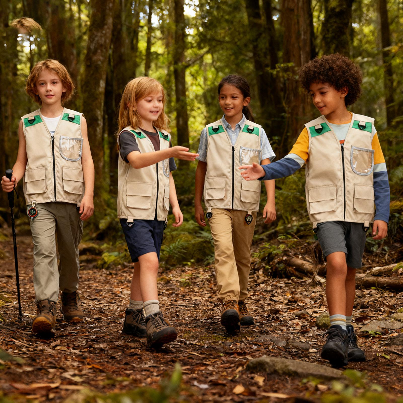 Outdoor Camping Activities For Kids - Gilet Cargo pour enfants, veste de