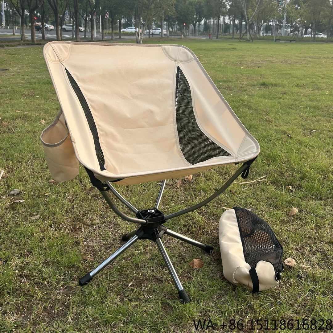 Outdoor Chair Camping - Chaise de camping pivotante en aluminium