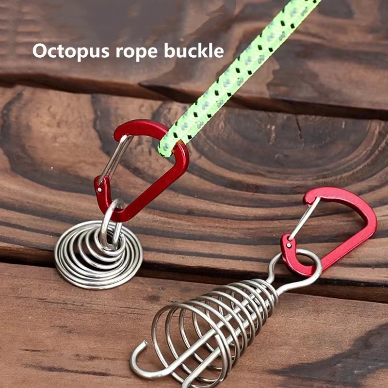 Outdoor Camping Decke - Boucle de corde de poulpe de