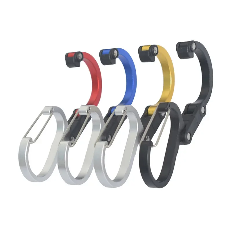 Outdoor Camping Essential Gear - Mousqueton à Clip d'équipement hybride multifonctionnel,