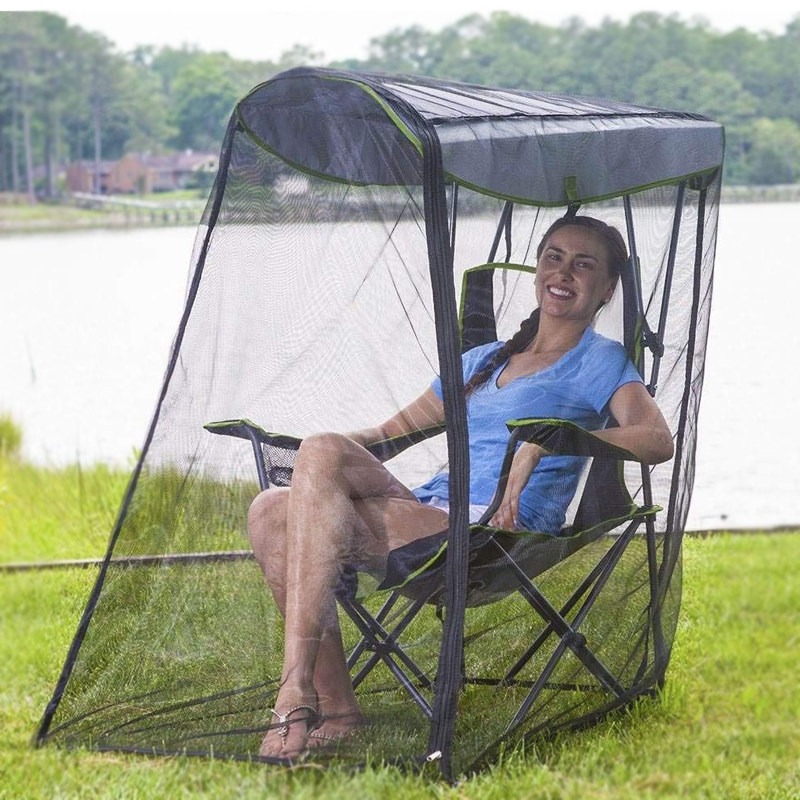 Outdoor Camping Mosquito Net - Chaise de camping anti-moustiques avec moustiquaire