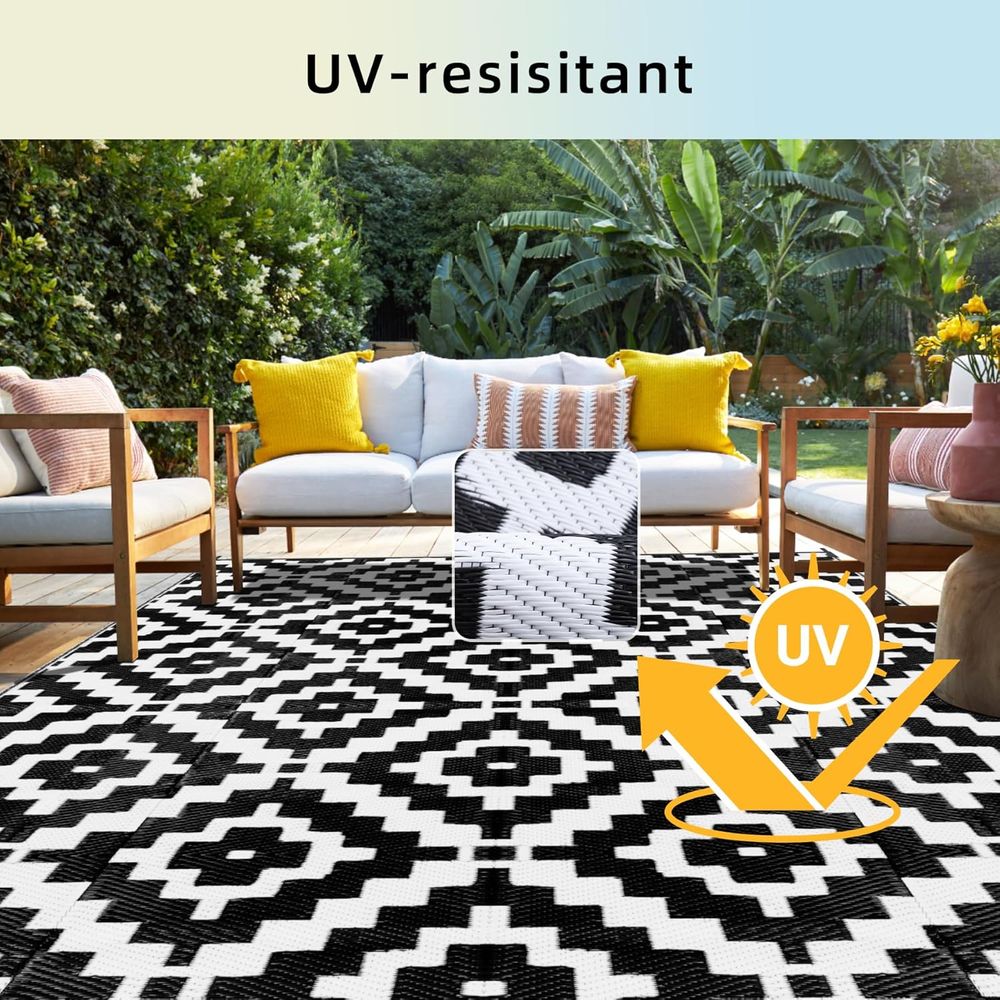 Tapis d'extérieur 5x8 imperméa - Outdoor Camping Decke avis et prix