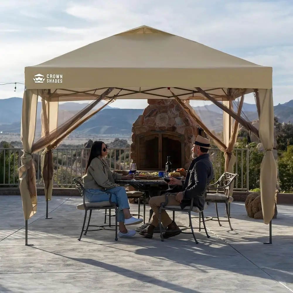 Gazebo moustiquaire 10x10 avec - Outdoor Camping Mosquito Net avis et prix