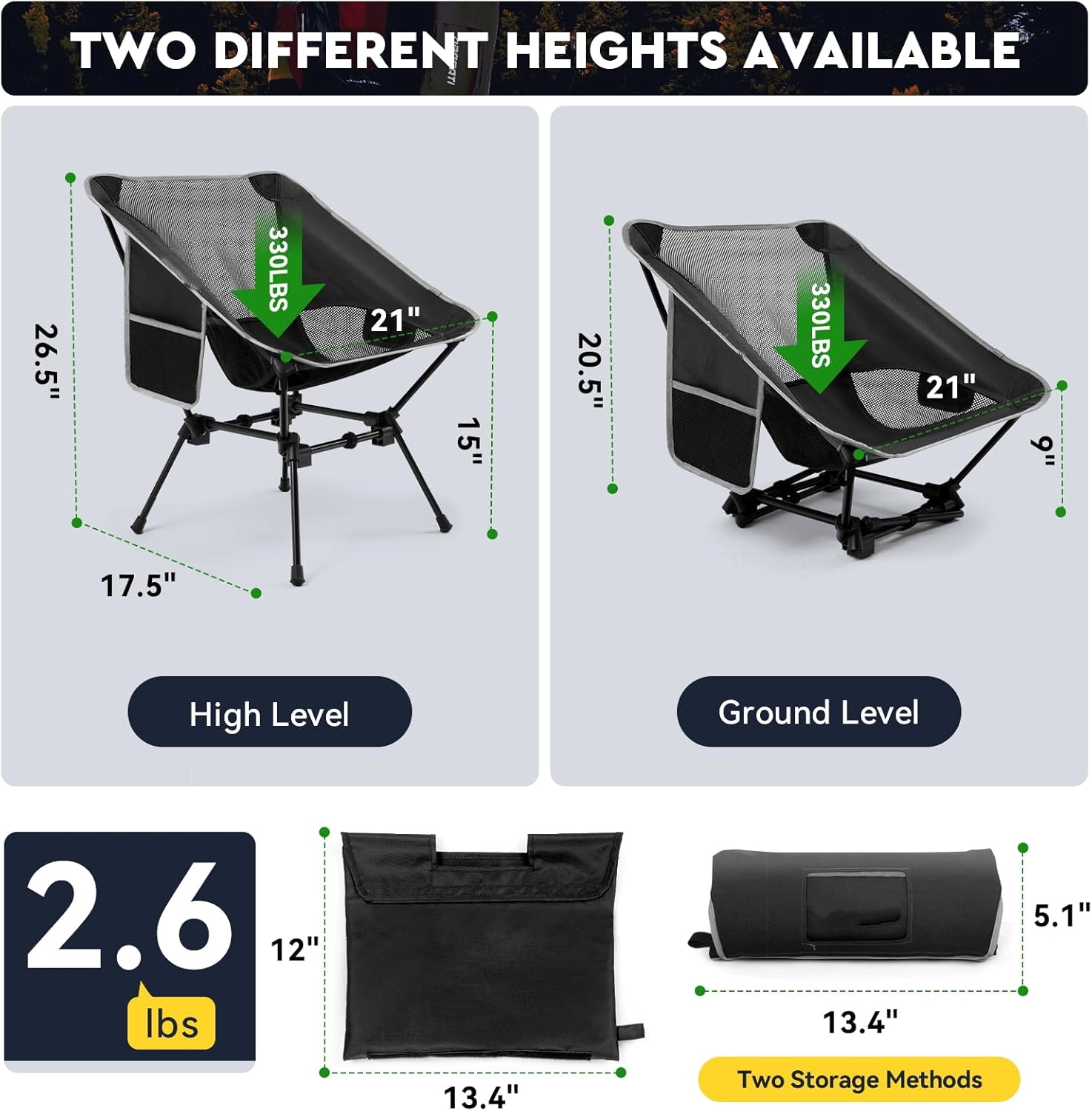 Chaise de camping légère, chai - Outdoor Chair Camping avis et prix