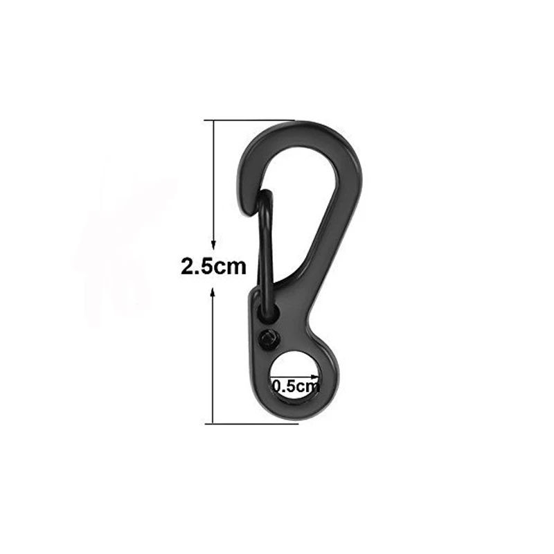 10 pièces/lot Mini mousqueton  - Outdoor Camping Essential Gear avis et prix