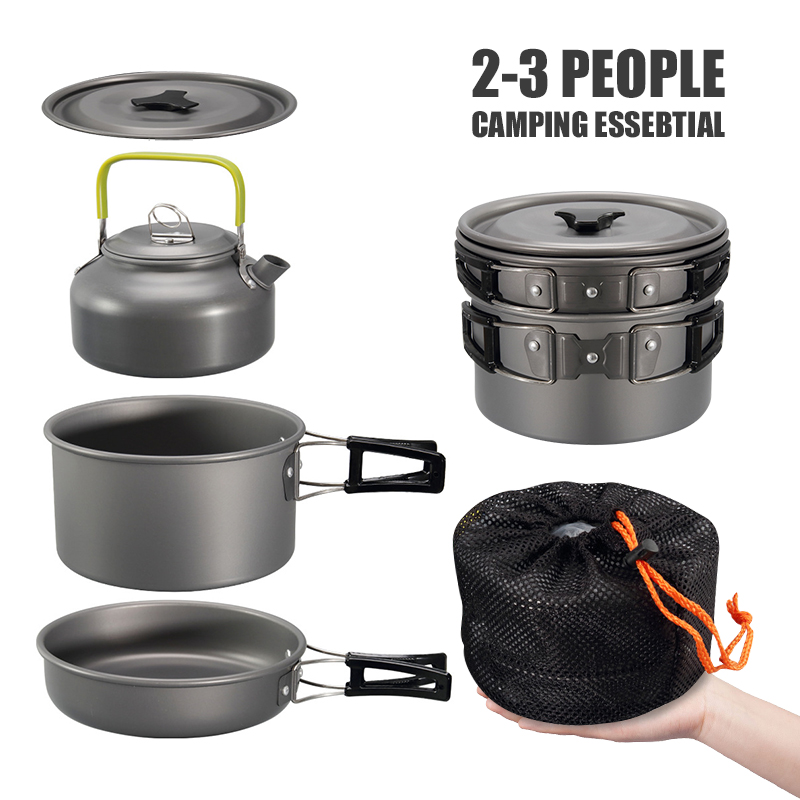 WESTTUNE – Kit d'ustensiles de - Outdoor Camping Kettle avis et prix