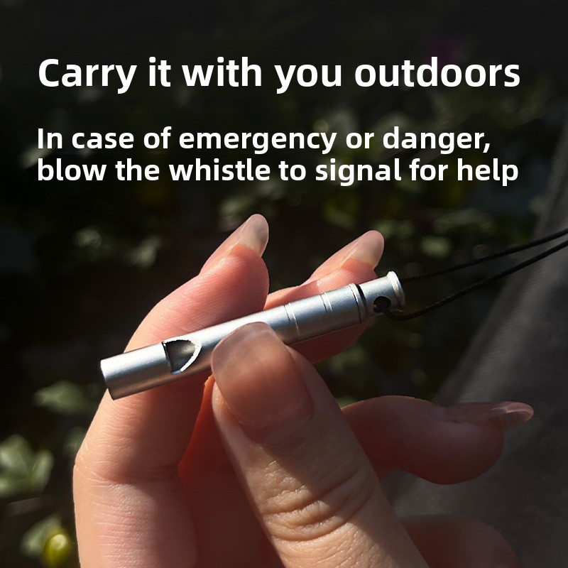 Sifflet de survie en alliage d - Outdoor Camping Essential Gear avis et prix