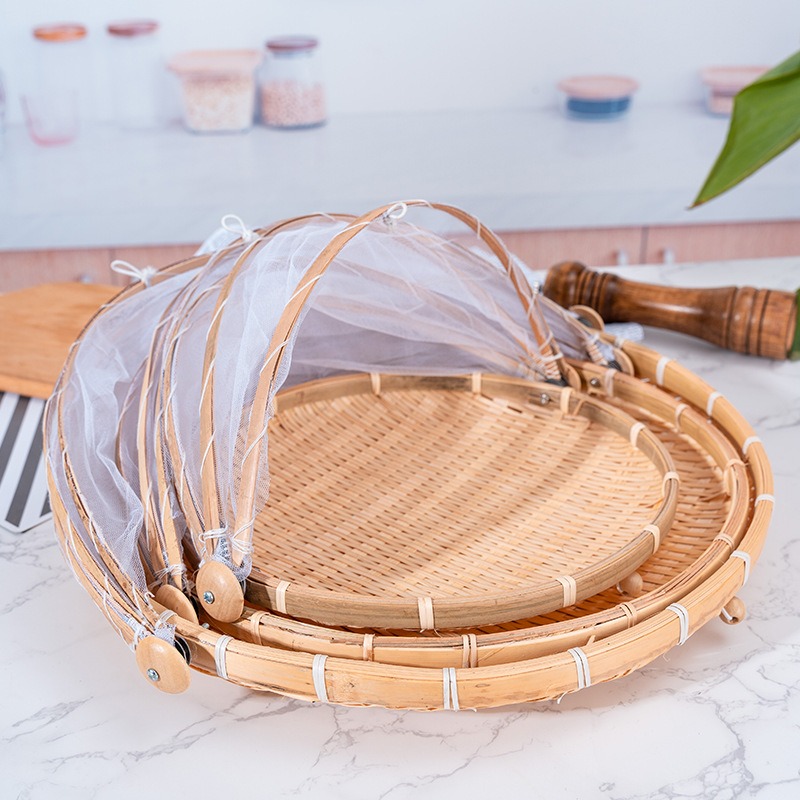 Panier tissé en bambou, filet  - Outdoor Camping Mosquito Net avis et prix