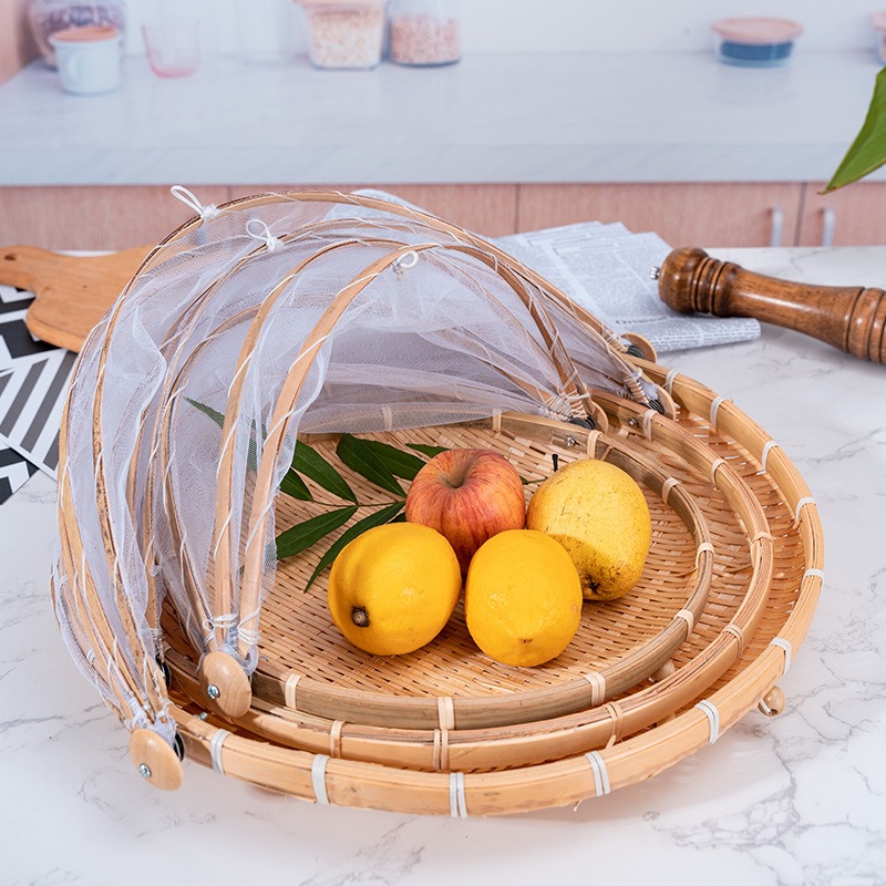 Panier tissé en bambou, filet  - Outdoor Camping Mosquito Net avis et prix