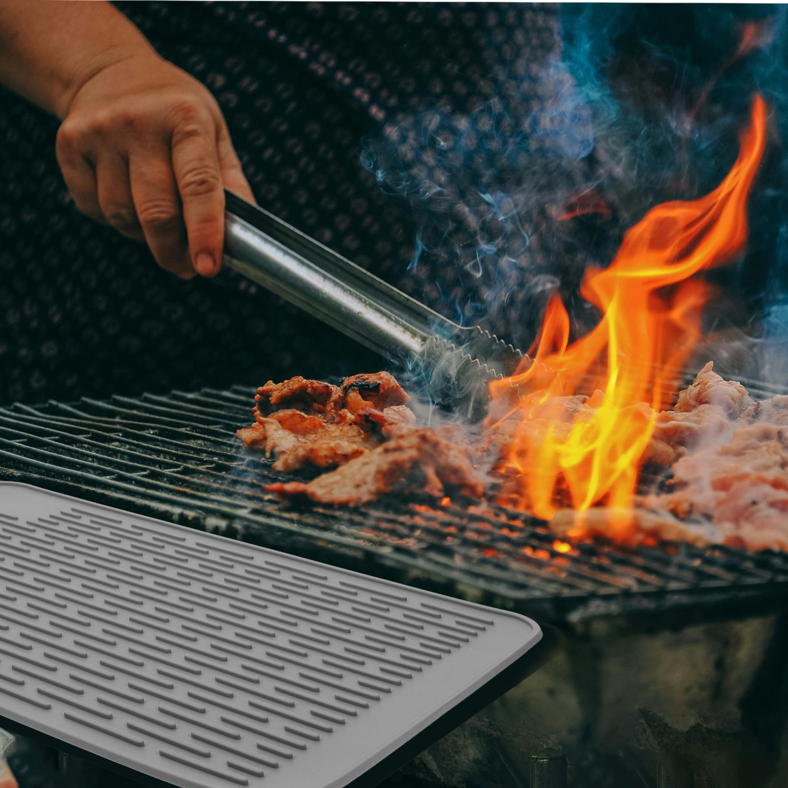 Tapis de barbecue en silicone  - Outdoor Gas Stove avis et prix