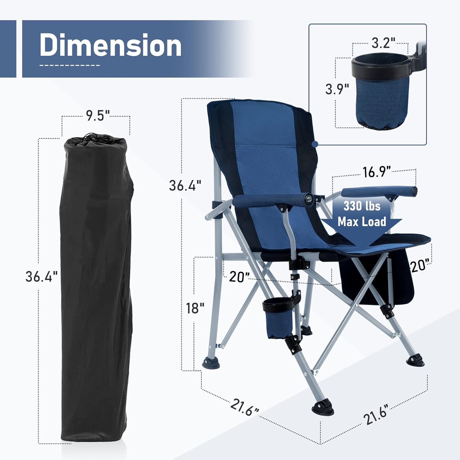 Fauteuil de camping pliable d' - Outdoor Chair Camping avis et prix