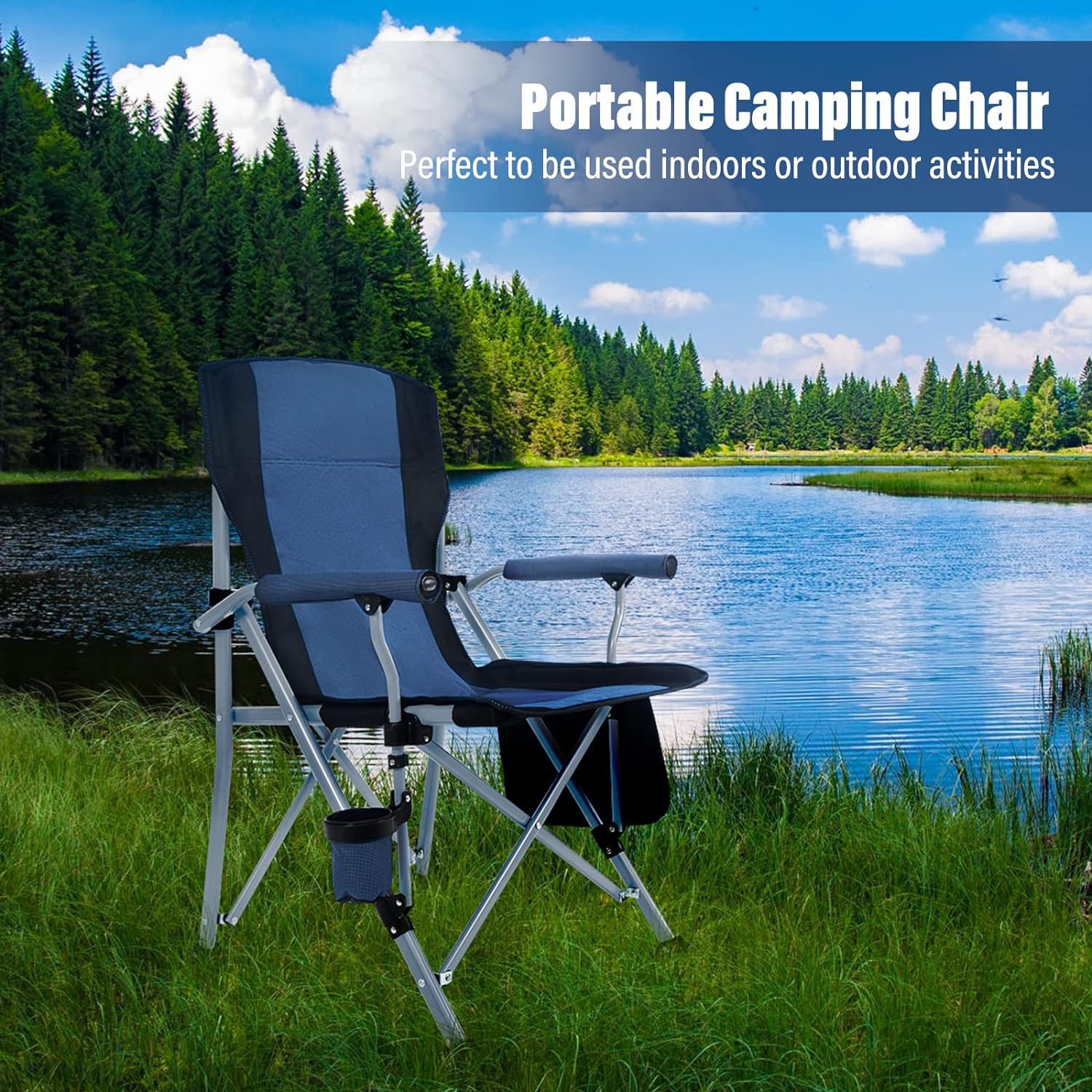 Fauteuil de camping pliable d' - Outdoor Chair Camping avis et prix