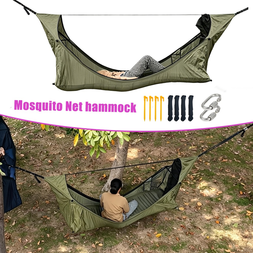 Hamac plat avec moustiquaire,  - Outdoor Camping Mosquito Net avis et prix
