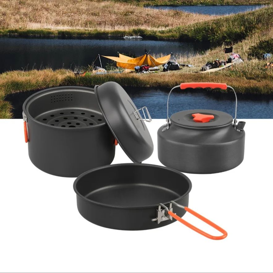 Ensemble d'ustensiles de cuisi - Outdoor Camping Kettle avis et prix