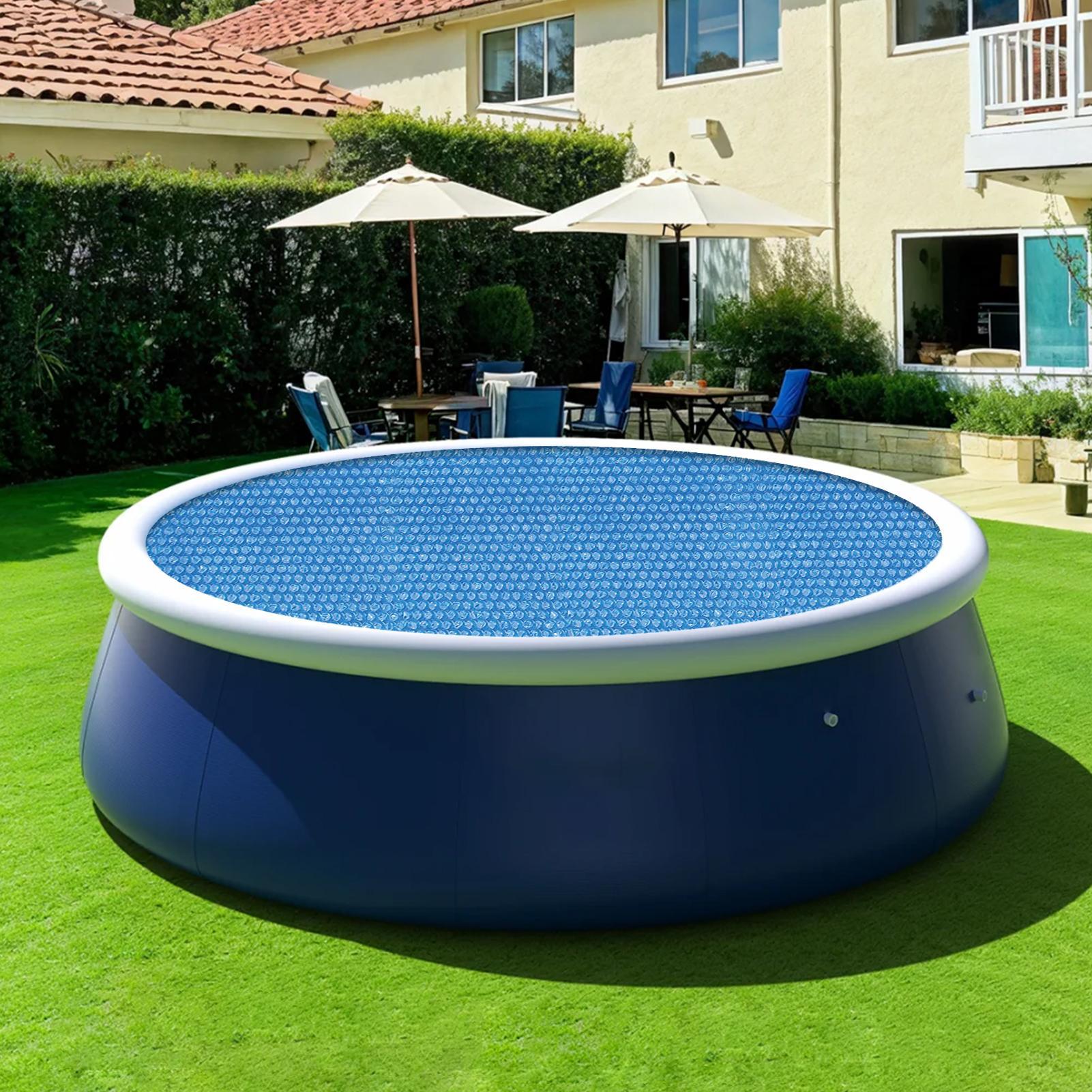 Couverture de piscine ronde, c - Outdoor Camping Decke avis et prix