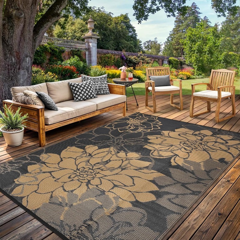 Tapis d'extérieur 8x10 impermé - Outdoor Camping Rugs 8X10 avis et prix