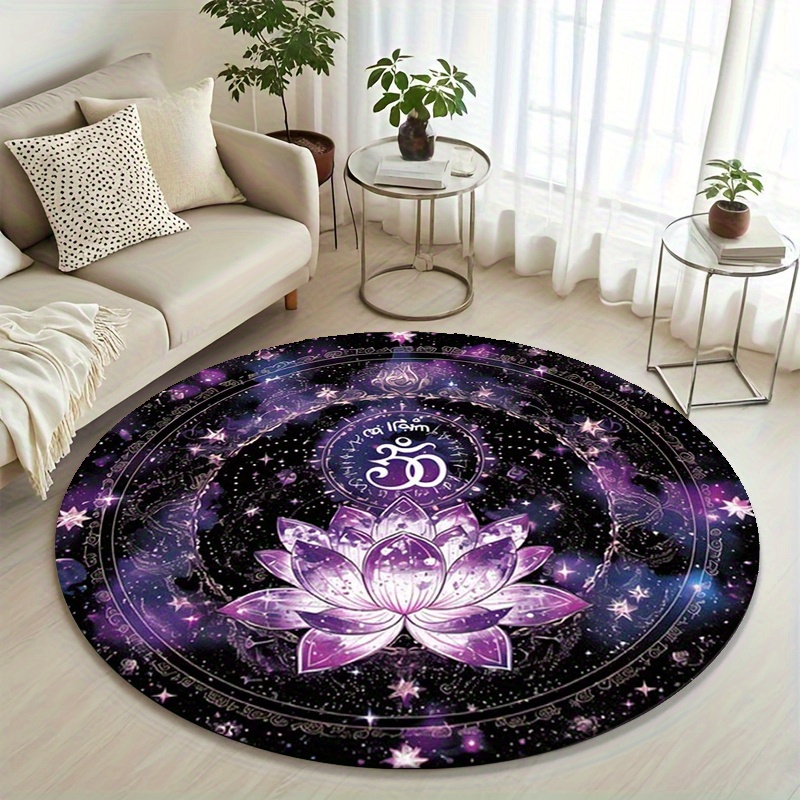 Tapis rond à motif de fleur de - Outdoor Camping Games For Adults avis et prix