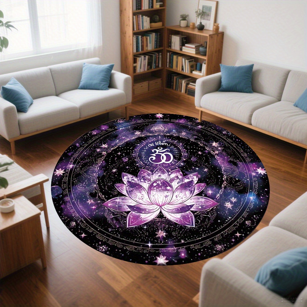 Tapis rond à motif de fleur de - Outdoor Camping Games For Adults avis et prix